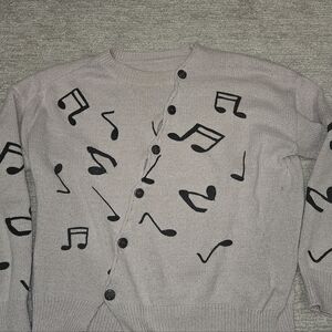 Womens Music Sweater